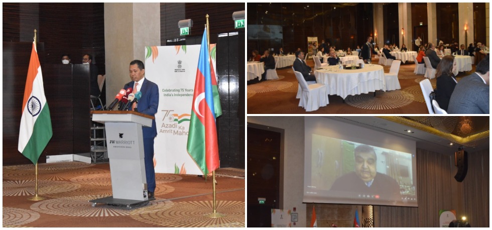 Embassy of India, Baku celebrated #NationalTourismDay at JW Marriott Absheron Baku on 